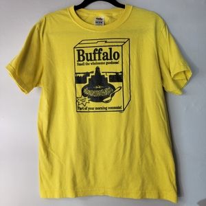 🧇Y2K GENERAL MILLS BUFFALO SMELL THE WHOLESOME GOODNESS T🧇